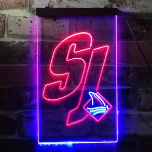 San Jose Sharks Fin 1 Neon-Like LED Sign