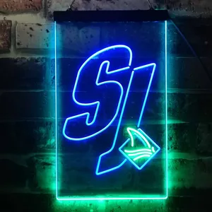 San Jose Sharks Fin 1 Neon-Like LED Sign