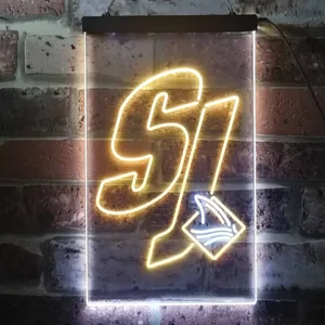 San Jose Sharks Fin 1 Neon-Like LED Sign