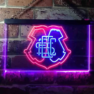 Santa Cruz Futebol Clube Logo Neon-Like LED Sign