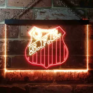 Santos Futebol Clube Logo Neon-Like LED Sign