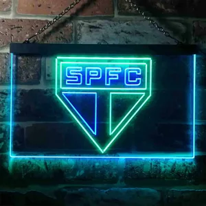 Sao Paulo Futebol Clube Logo Neon-Like LED Sign