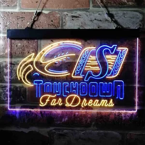 Saskatchewan Roughriders Touchdown for Dreams Neon-Like LED Sign