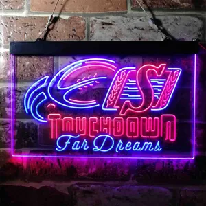 Saskatchewan Roughriders Touchdown for Dreams Neon-Like LED Sign