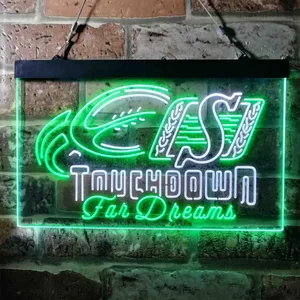 Saskatchewan Roughriders Touchdown for Dreams Neon-Like LED Sign