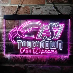 Saskatchewan Roughriders Touchdown for Dreams Neon-Like LED Sign