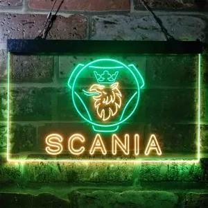 Scania Logo 2 Neon-Like LED Sign
