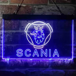 Scania Logo 2 Neon-Like LED Sign