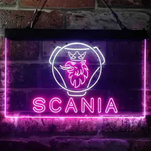Scania Logo 2 Neon-Like LED Sign