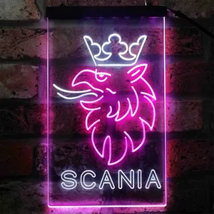 Scania Logo Neon-Like LED Sign