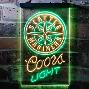 Seattle Mariners Coors Light Neon-Like LED Sign