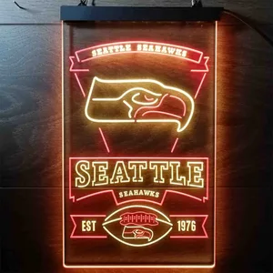 Seattle Seahawks EST 1976 Neon-Like LED Sign