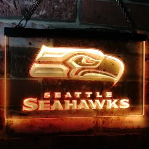 Seattle Seahawks Logo 1 Neon-Like LED Sign