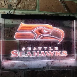 Seattle Seahawks Logo 1 Neon-Like LED Sign