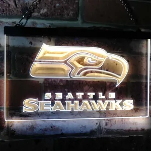 Seattle Seahawks Logo 1 Neon-Like LED Sign