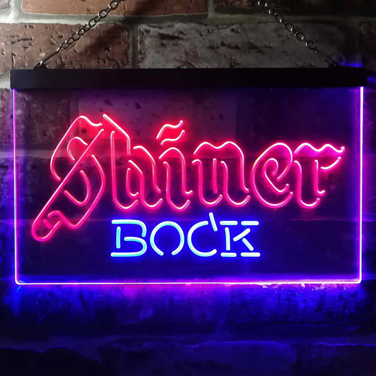 Shiner Bock Banner 1 Neon-Like LED Sign