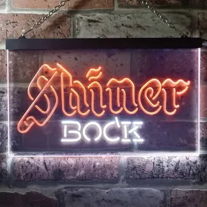 Shiner Bock Banner 1 Neon-Like LED Sign