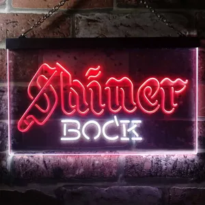 Shiner Bock Banner 1 Neon-Like LED Sign