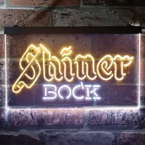 Shiner Bock Banner 1 Neon-Like LED Sign