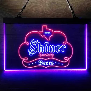 Shiner Specialty Beers Neon-Like LED Sign