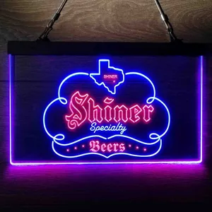 Shiner Specialty Beers Neon-Like LED Sign