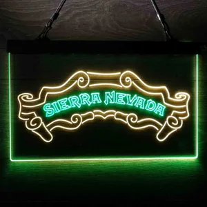 Sierra Nevada Plain Banner Neon-Like LED Sign