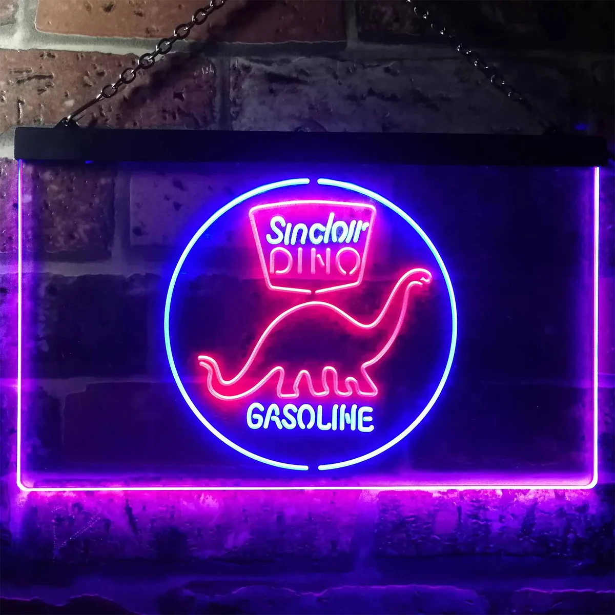 Sinclair Dino Gasoline Neon-Like LED Sign
