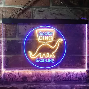 Sinclair Dino Gasoline Neon-Like LED Sign