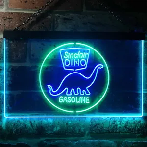 Sinclair Dino Gasoline Neon-Like LED Sign