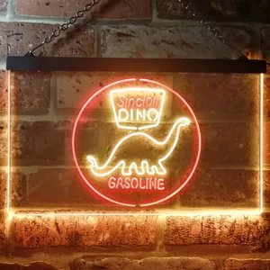 Sinclair Dino Gasoline Neon-Like LED Sign