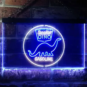 Sinclair Dino Gasoline Neon-Like LED Sign