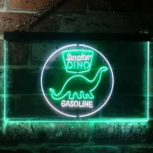 Sinclair Dino Gasoline Neon-Like LED Sign