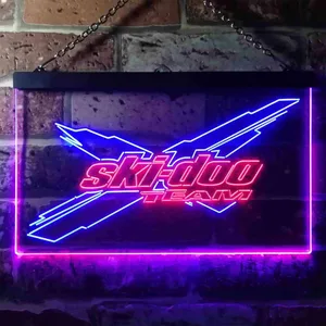 Ski Doo Team Neon-Like LED Sign