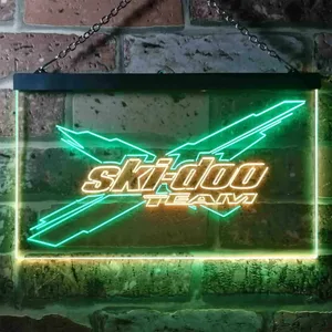 Ski Doo Team Neon-Like LED Sign