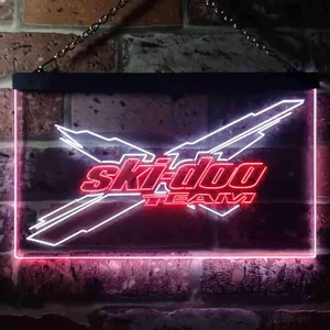 Ski Doo Team Neon-Like LED Sign