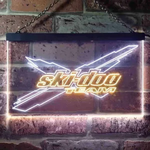 Ski Doo Team Neon-Like LED Sign