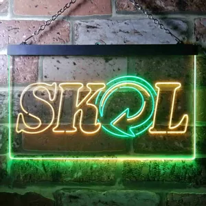 Skol Logo 1 Neon-Like LED Sign