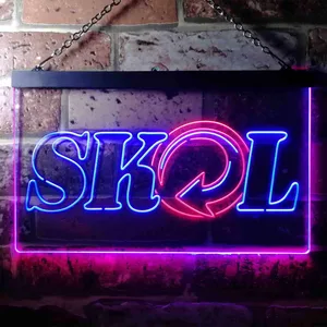 Skol Logo 1 Neon-Like LED Sign