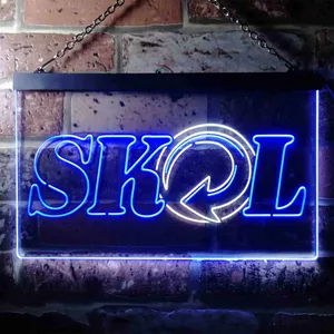 Skol Logo 1 Neon-Like LED Sign