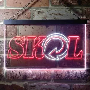 Skol Logo 1 Neon-Like LED Sign
