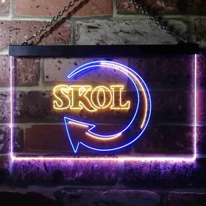 Skol Logo 2 Neon-Like LED Sign
