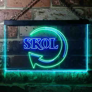Skol Logo 2 Neon-Like LED Sign