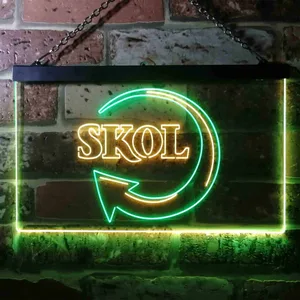 Skol Logo 2 Neon-Like LED Sign