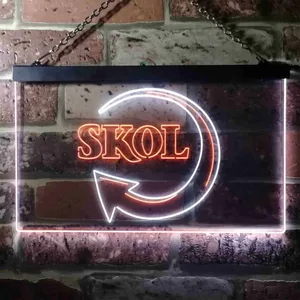 Skol Logo 2 Neon-Like LED Sign