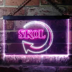 Skol Logo 2 Neon-Like LED Sign