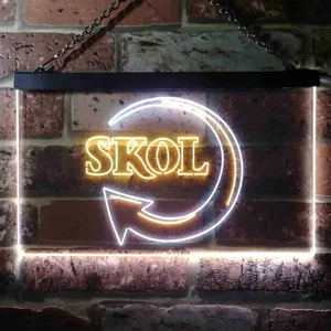 Skol Logo 2 Neon-Like LED Sign
