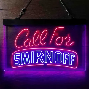 Smirnoff Call  Neon-Like LED Sign