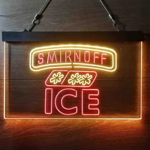 Smirnoff Ice Ice Cube Neon-Like LED Sign