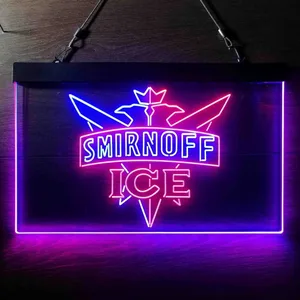 Smirnoff Ice Logo 2 Neon-Like LED Sign