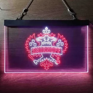 Smirnoff Logo Neon-Like LED Sign